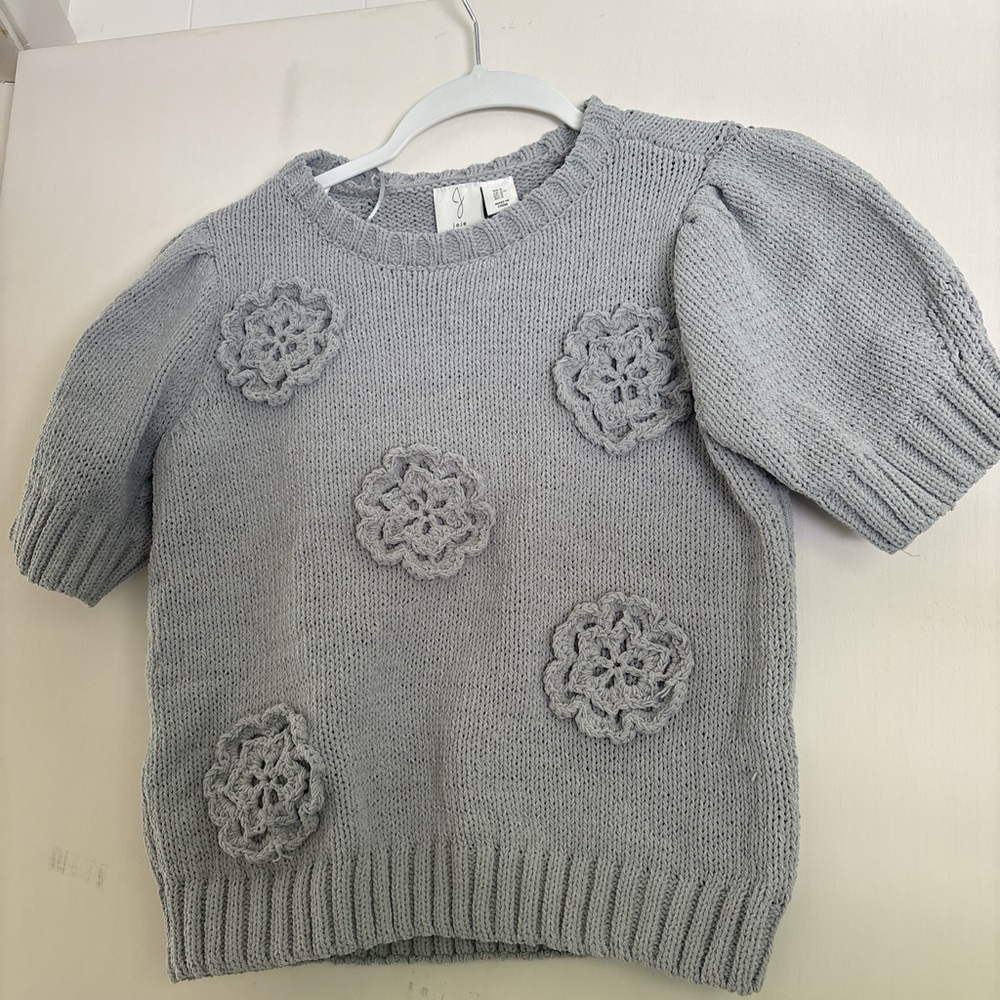 Joie Light Gray Knit Sweater